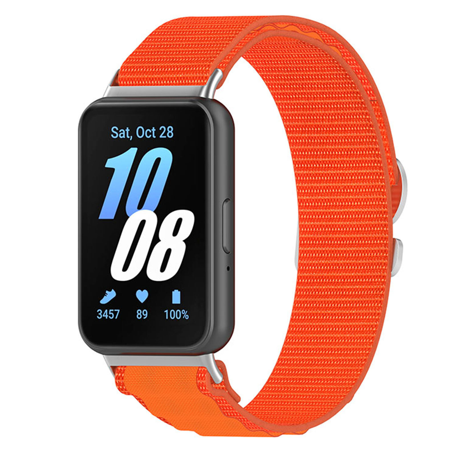 Nylon Woven Fabric Strap Watch Band Belt for Samsung Band Galaxy Fit3 (SM-R390)
