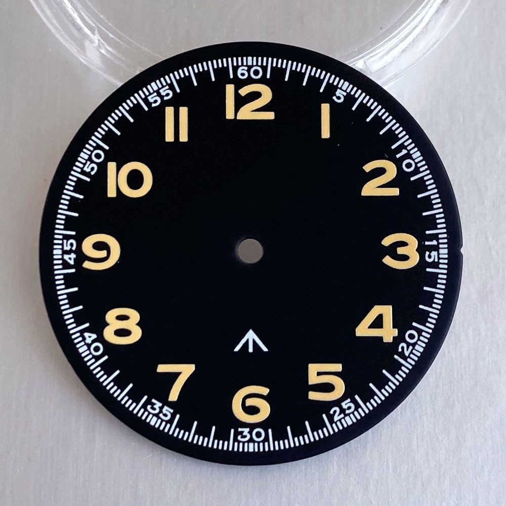 Luminous Green Blue 29mm Watch Dial Face fit NH35 PT5000 VH31 Miyota Dive Watch
