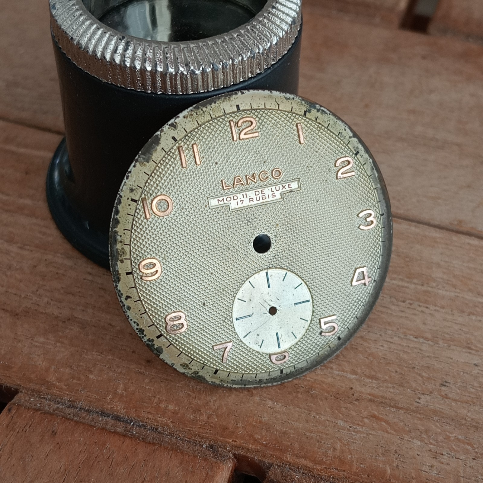 Lanco MOD. 11 LUXURY, Original Dial Ø 32.9mm Vintage USED Rare