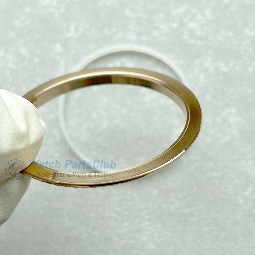 For 41mm Fluted Bezel Datejust 126300 126333 126334 Rosegold Replace Part