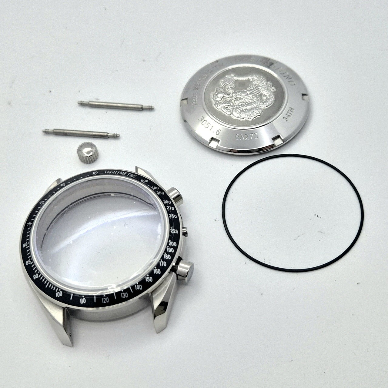 7750 Chronograph Movement Watch Case parts with bracelet speedy style 39mm