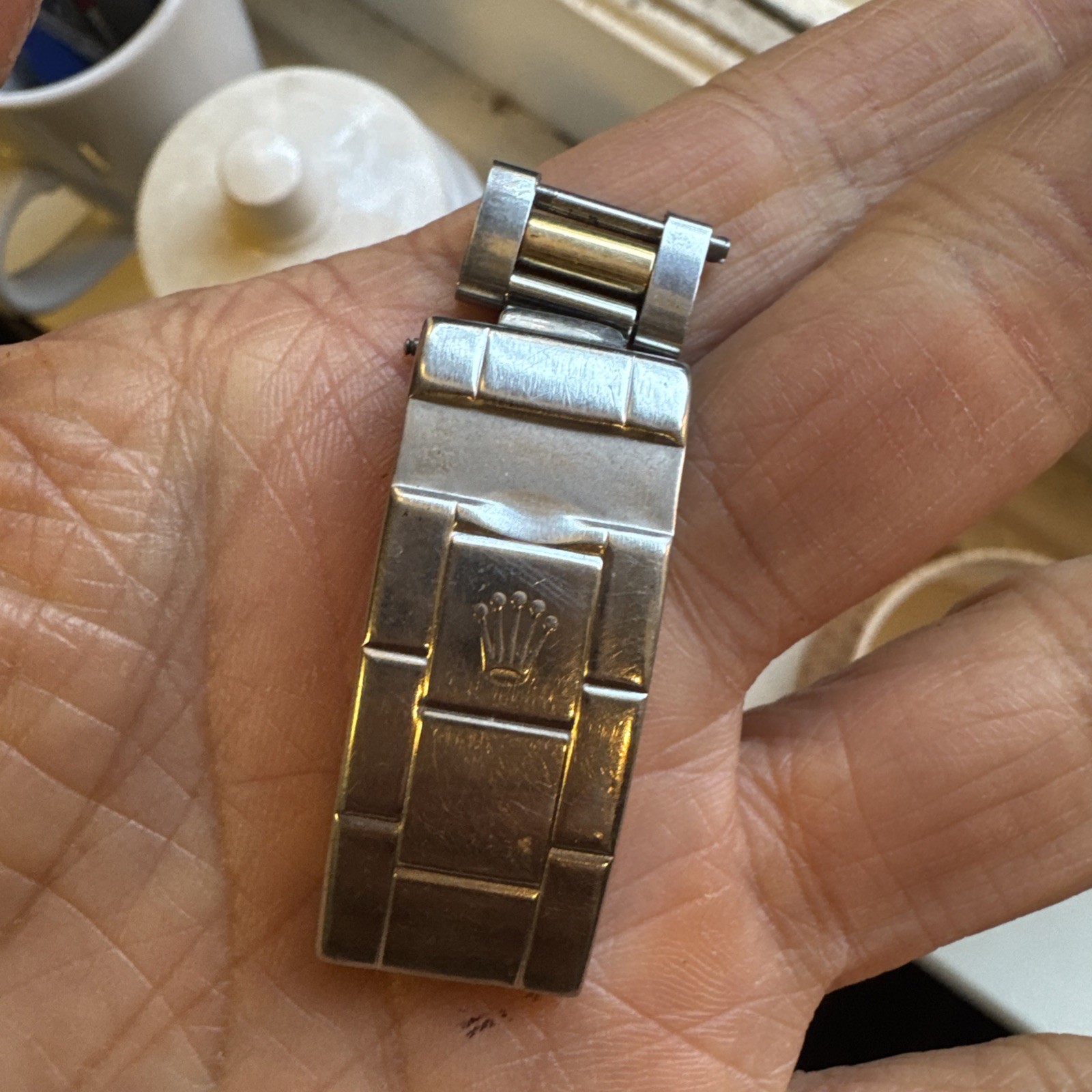 Vintage Rolex 93153-18 16613 16803 Submariner clasp P10 Circa 1991 (A)