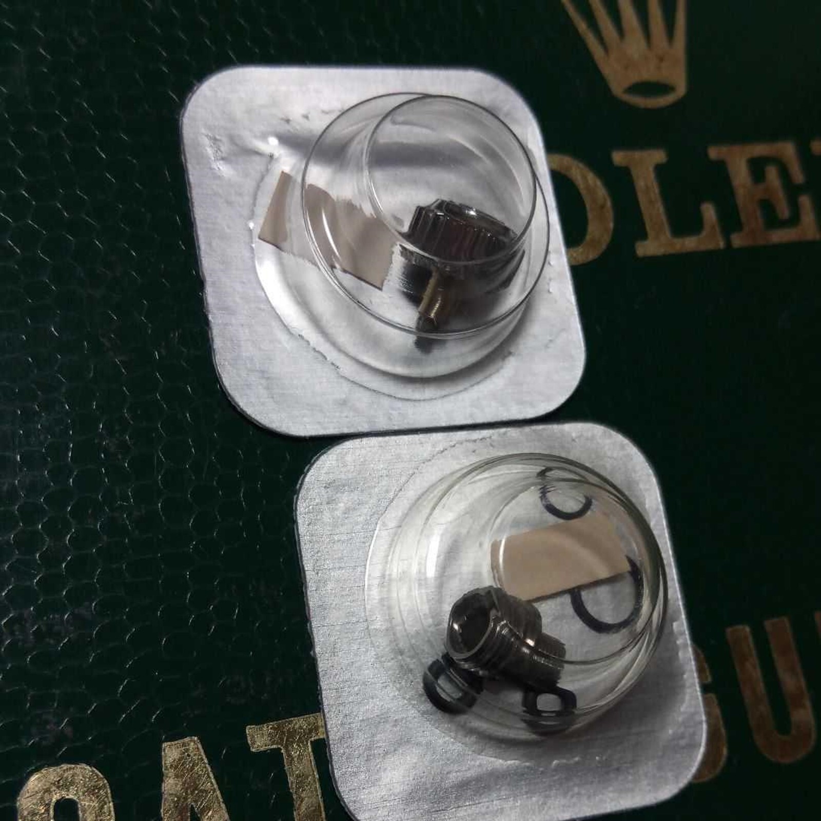 Genuine ROLEX Crown 24-7030-0 Tube Set 7mm 5512 5513 1680 1665 6265 6263