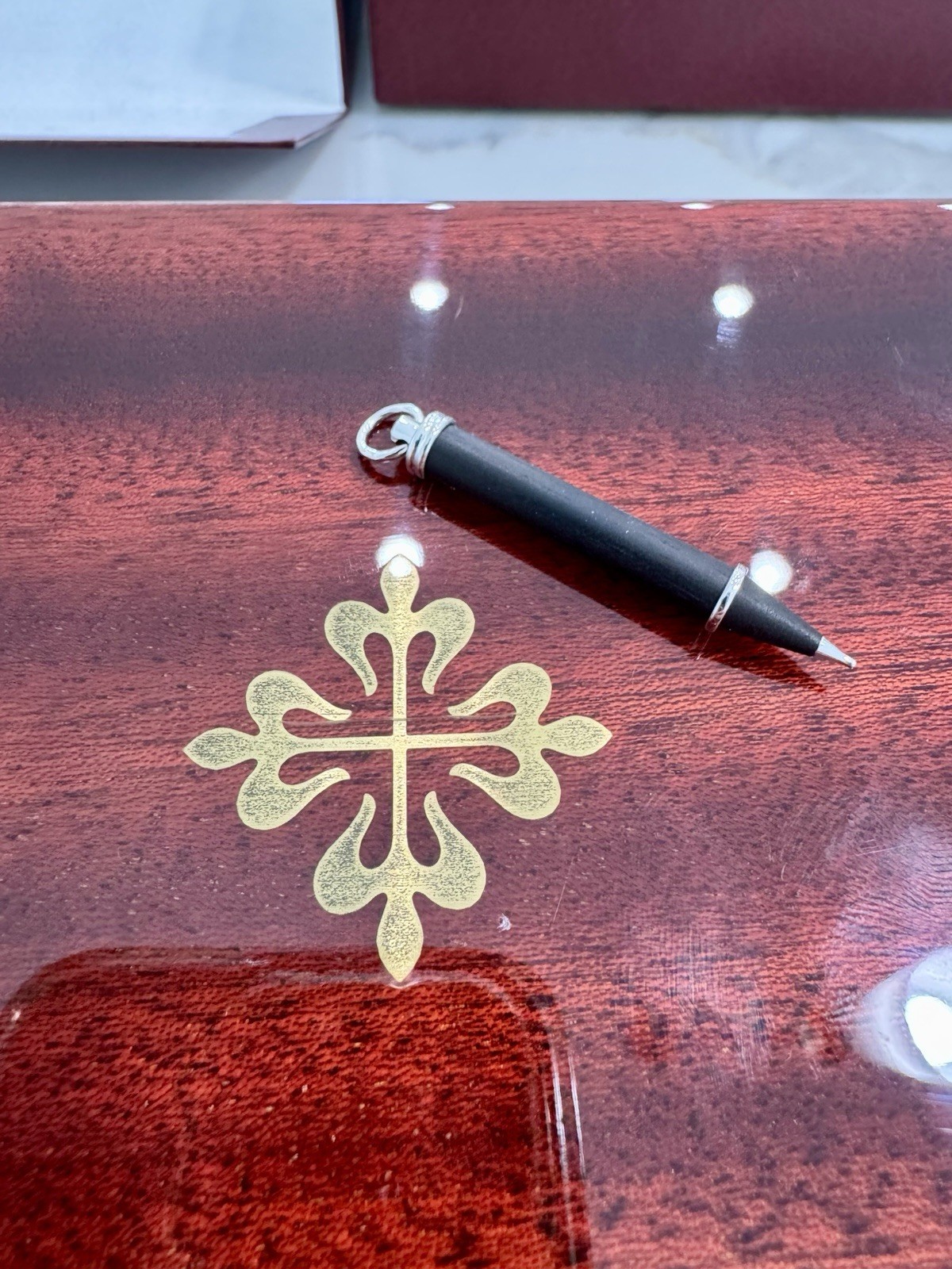 Authentic Patek Philippe 18k 750 White Gold Watch Pin Pusher Setting Tool Stylus