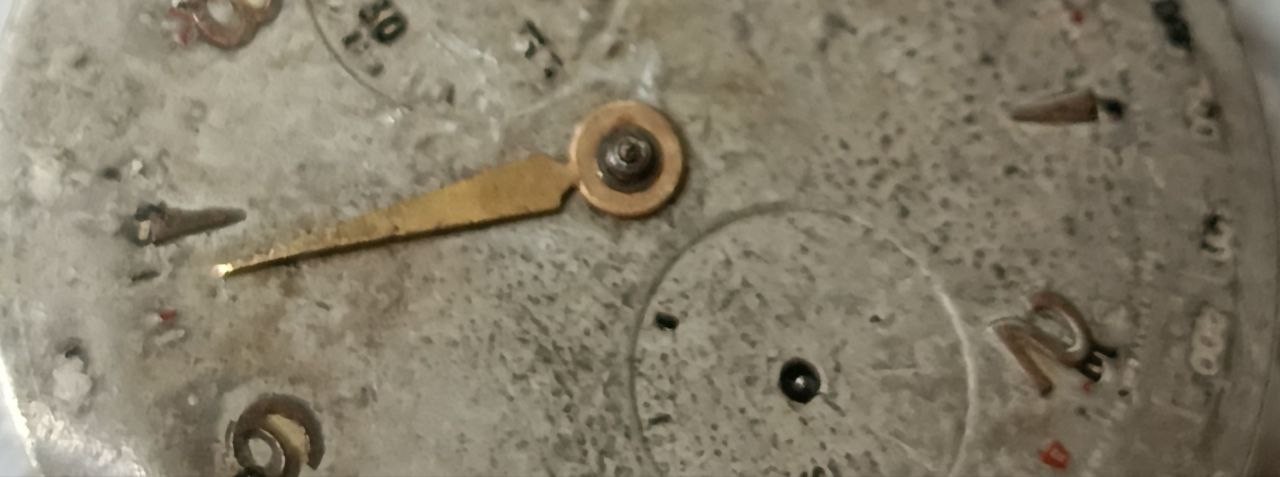 CHRONOGRAPH MOVEMENT CALIBER LEMANIA 1270 GOOD BALANCE SWISS FOR REPAIR / PARTS