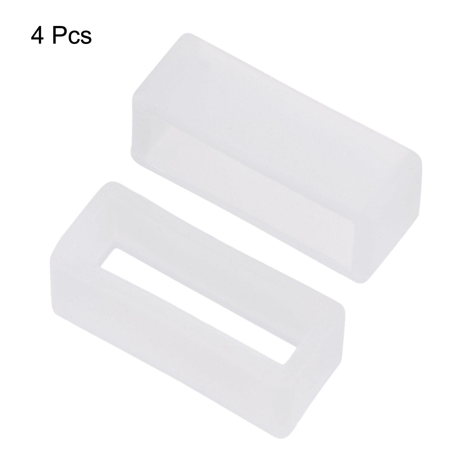 Watch strap Slots strap, for 20mm watch strap, transparent 4pcs