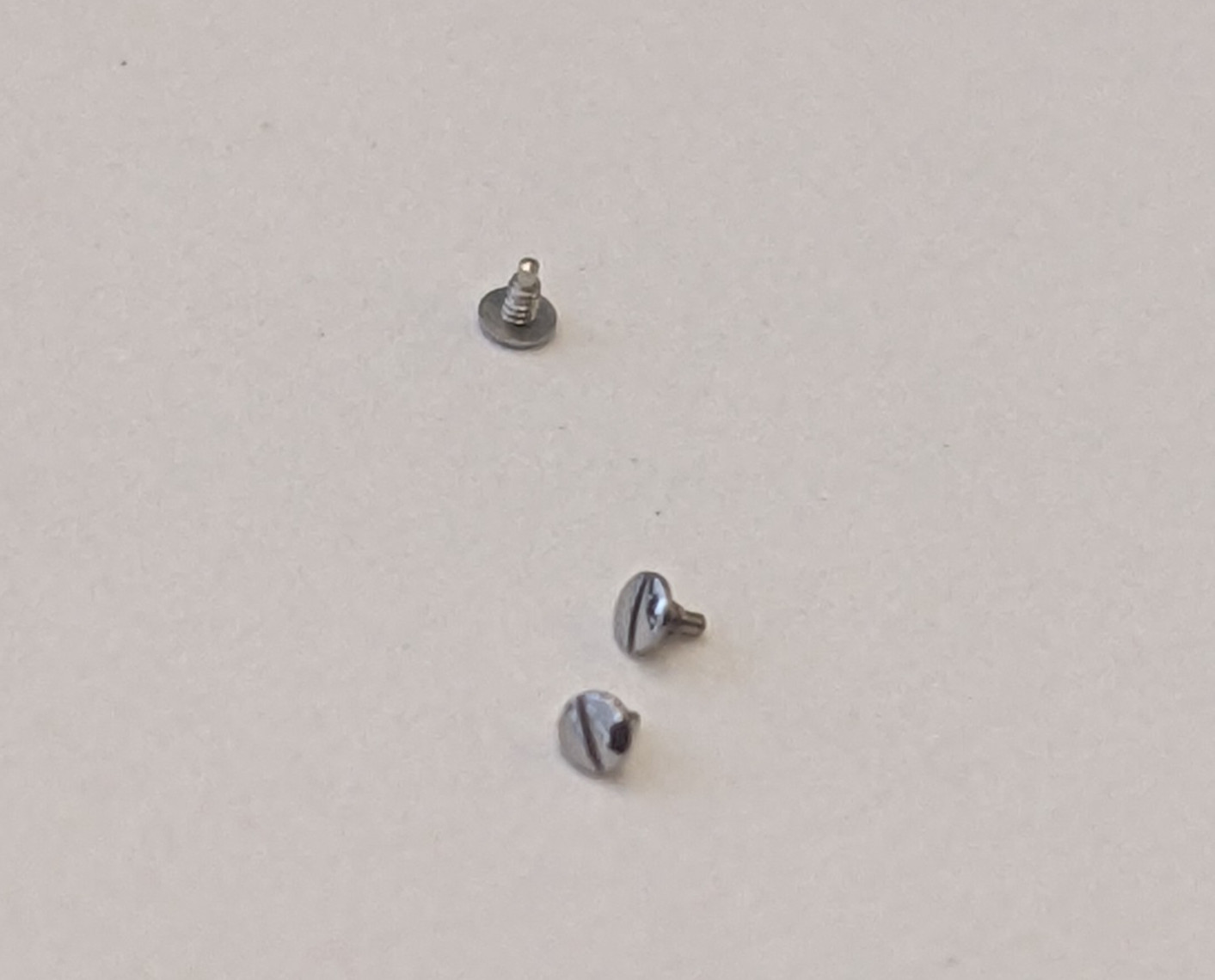 AS Caliber 976 Click Screws part 5425 Swiss made x 3 pieces