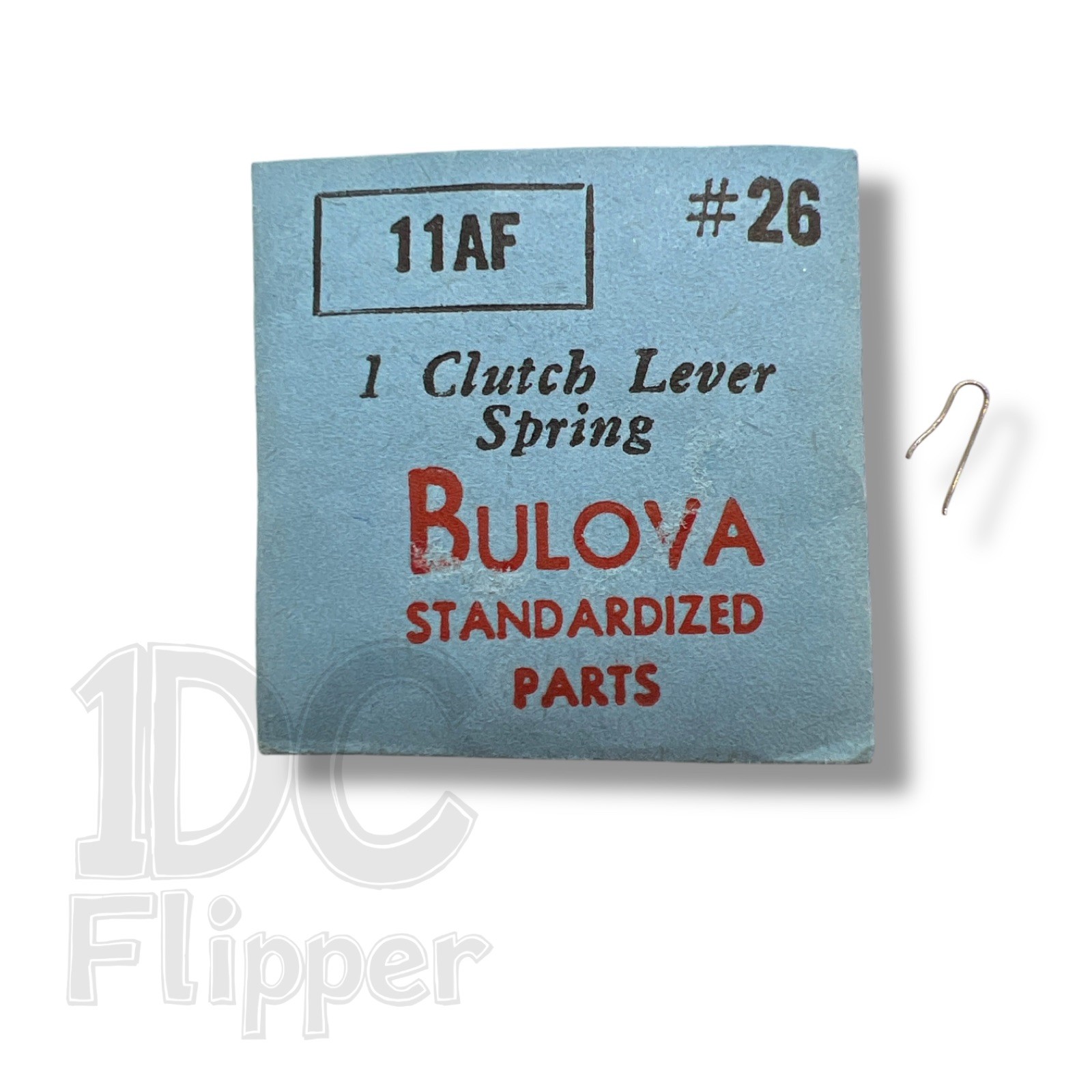 Bulova 11AF SET SPRING #26 10CL Fits Multiple 11A, 11B Models , Read List!