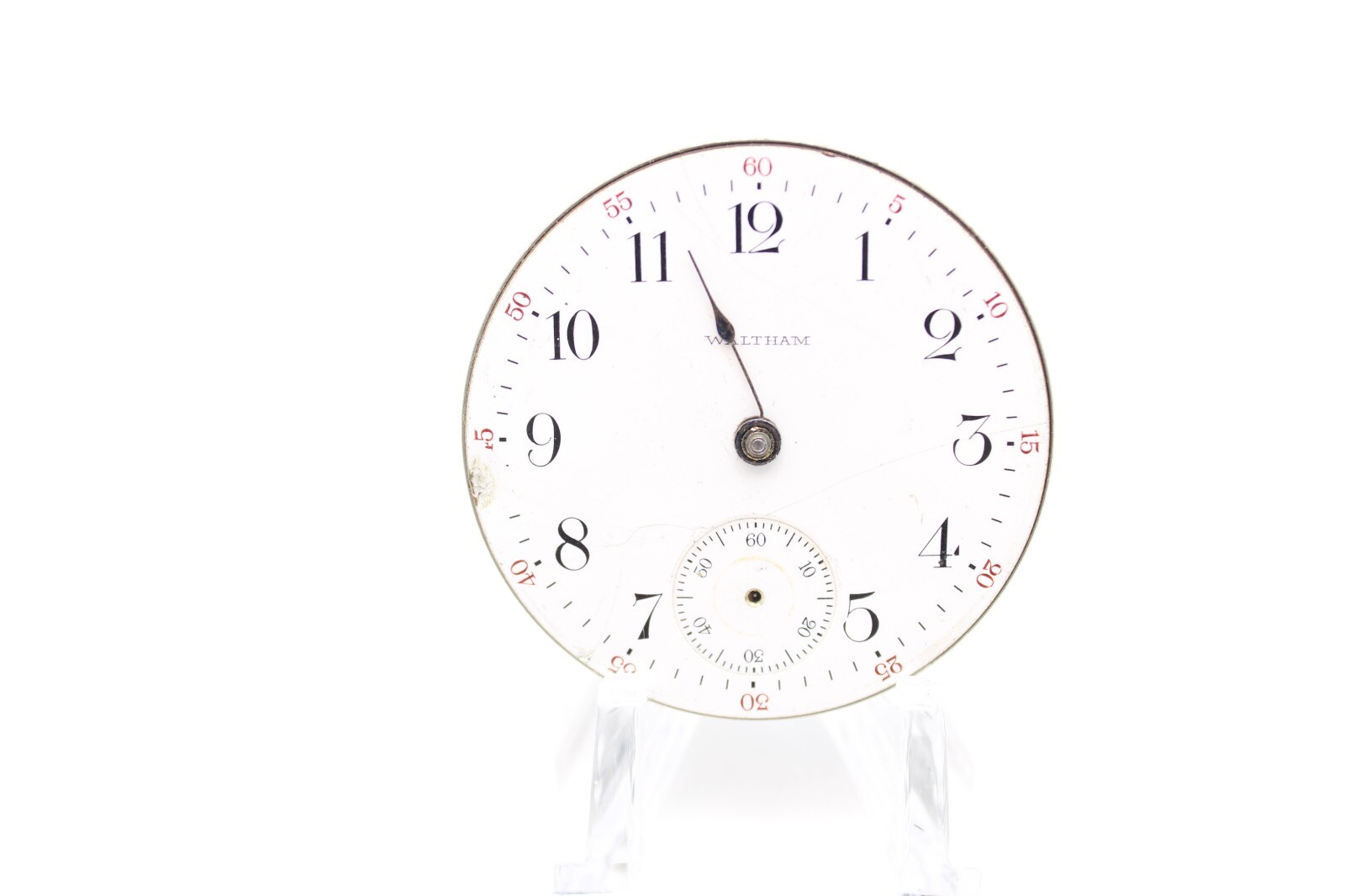 1912 WALTHAM POCKET WATCH MOVEMENT 182509221 GRADE: STERLING 18s 7j (GJ3)