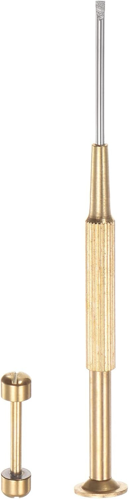 Watch Screw Tube Rod Stainless Steel Watch Strap Pins with Slotted Screwdriver