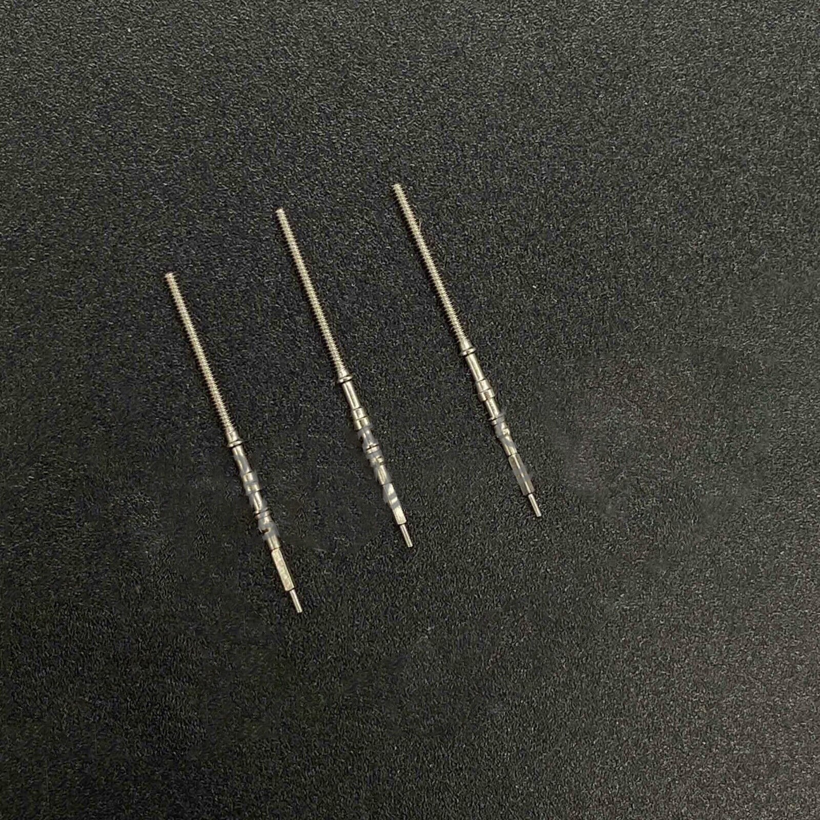 3 x Watch Winding Stem Replace For Seiko Watch Movement NH35 NH36 4R35 4R36 6R15