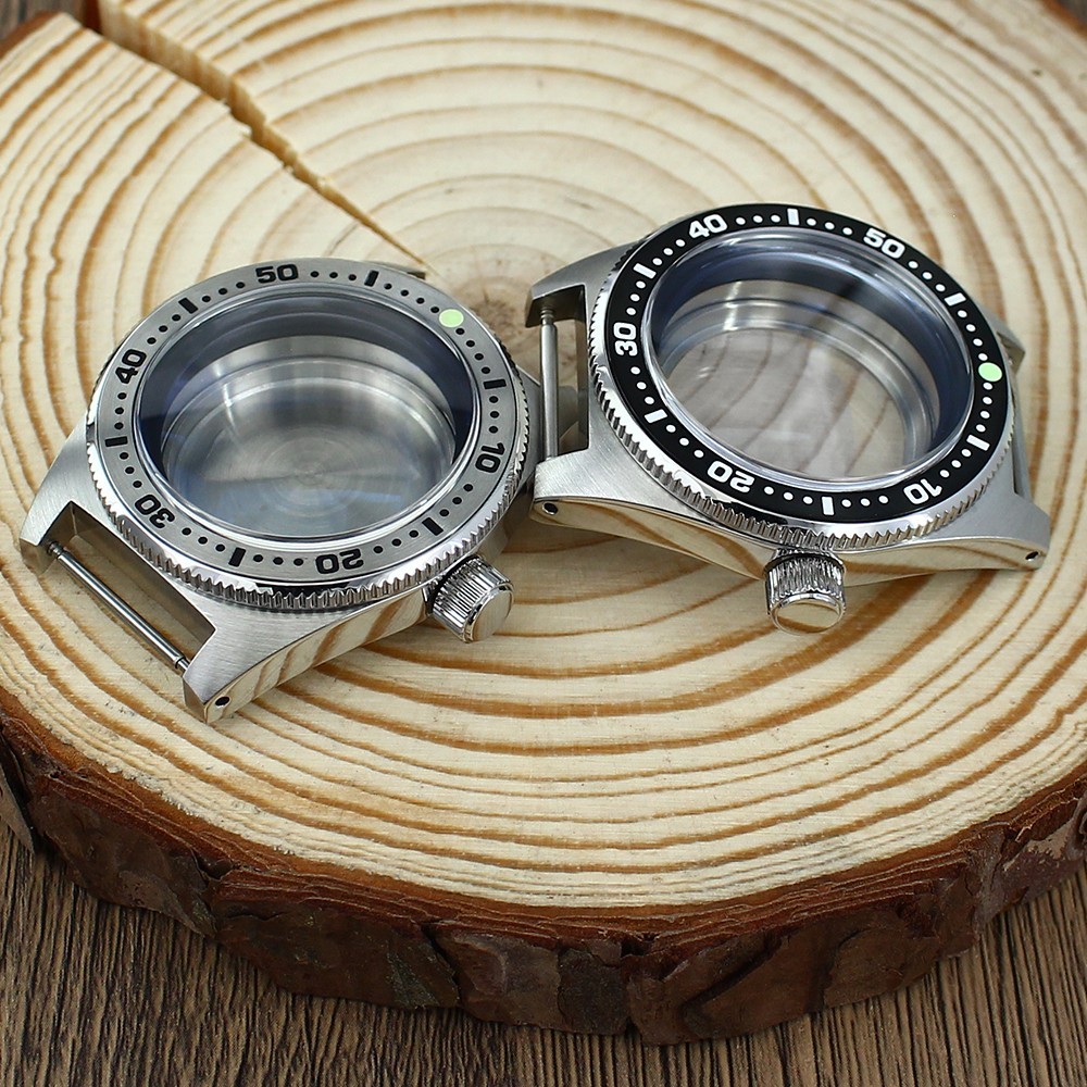 40mm 62MAS Mod Stainless Watch Case Sapphire For Seiko NH34 NH35 NH36 NH38