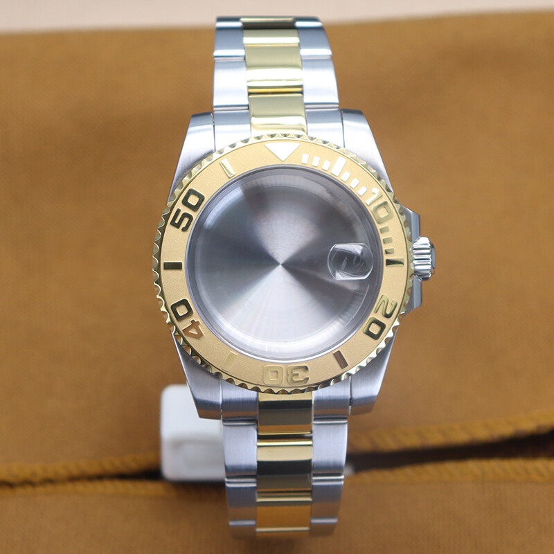 40mm Luxury men Watch Case Strap For Seiko Nh35 36/2824/8215 Movement 28.5mmDial