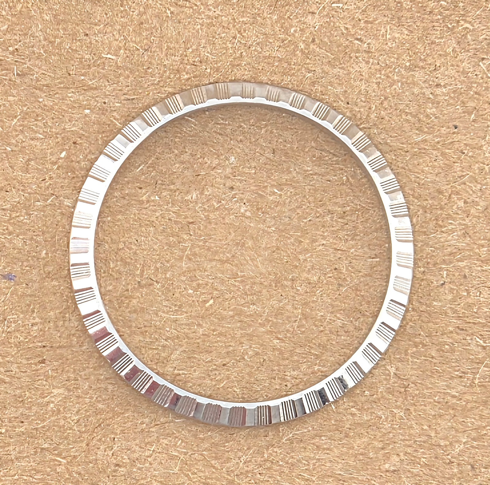 ROLEX 69240 79240 ENGINE TURNED STEEL BEZEL