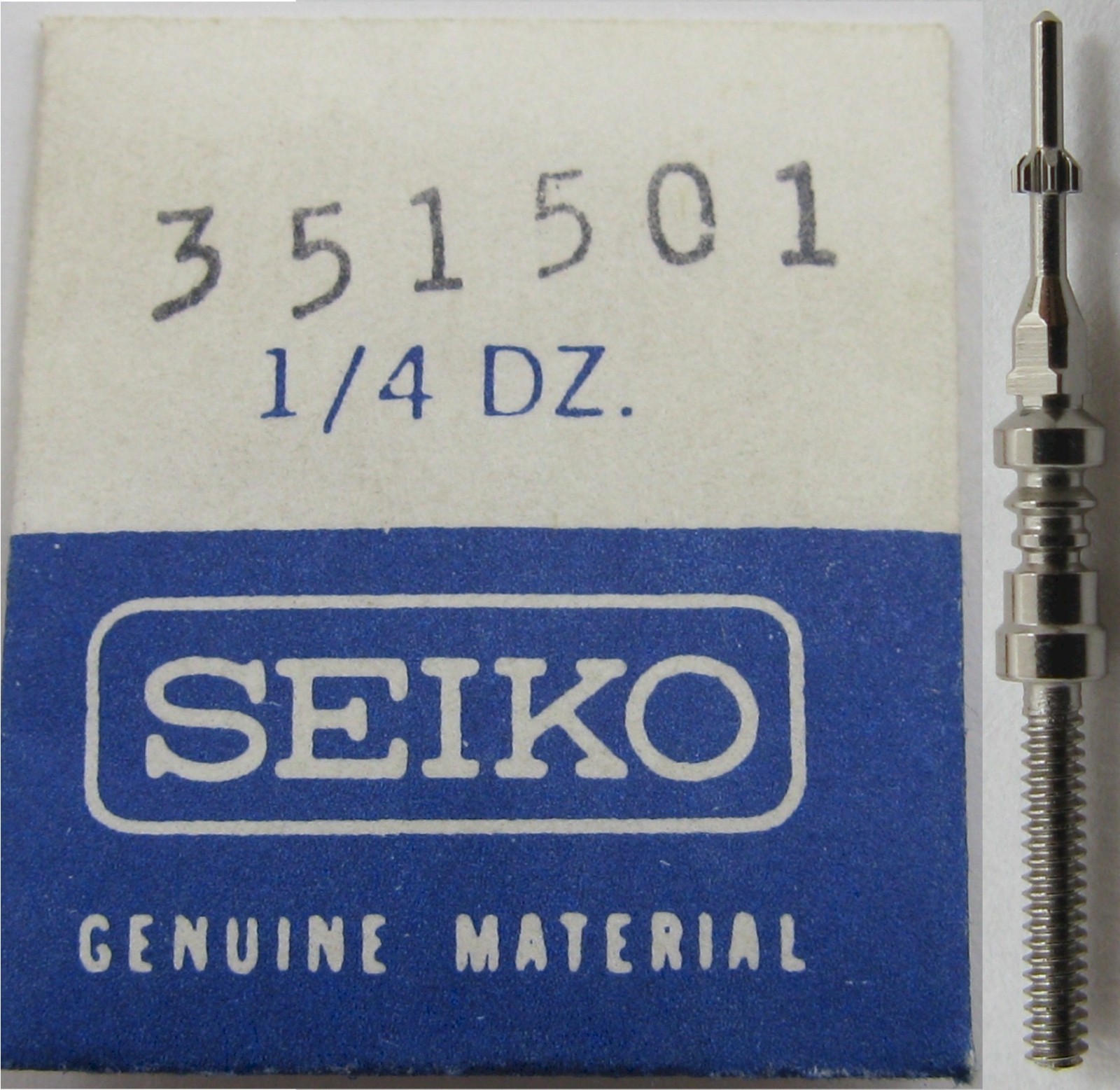 Seiko 351501 / 351 501 watch part: one setting stem tap 9