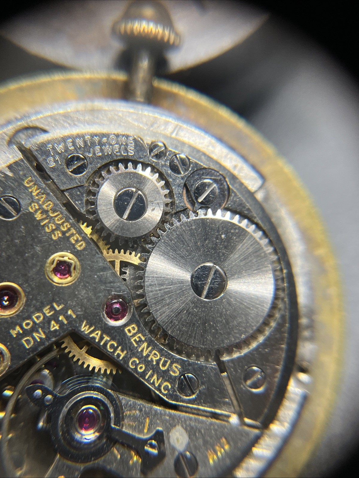 Benrus Cal. DN411 Movement (015)
