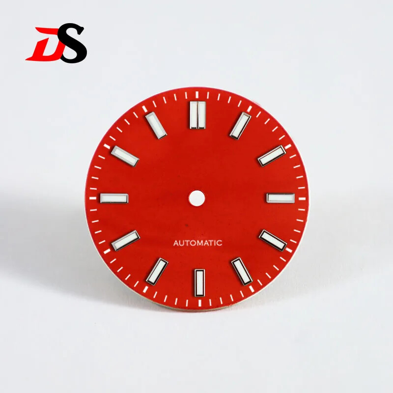 DS Natural Agate Stone No Date Mod Dial NH38 ETA2824 SW200 28.5mm Custom Logo