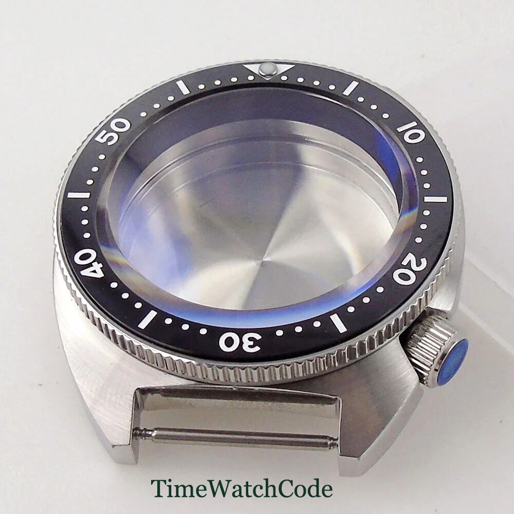 41mm Watch Case for NH35 PT5000 ETA2824 Sapphire Crystal Chapter Ring 4.1 Crown