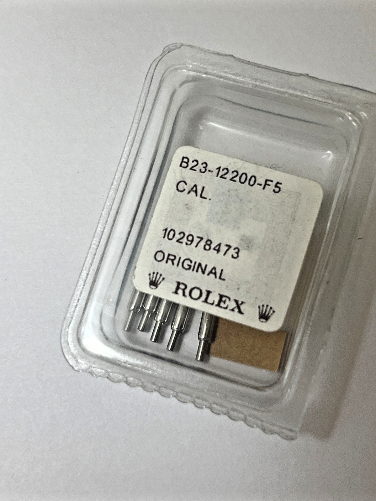 Rolex Watch (5) Spring Bar B23-12200-F5 Women’s Datejust S/ Steel Swiss Made