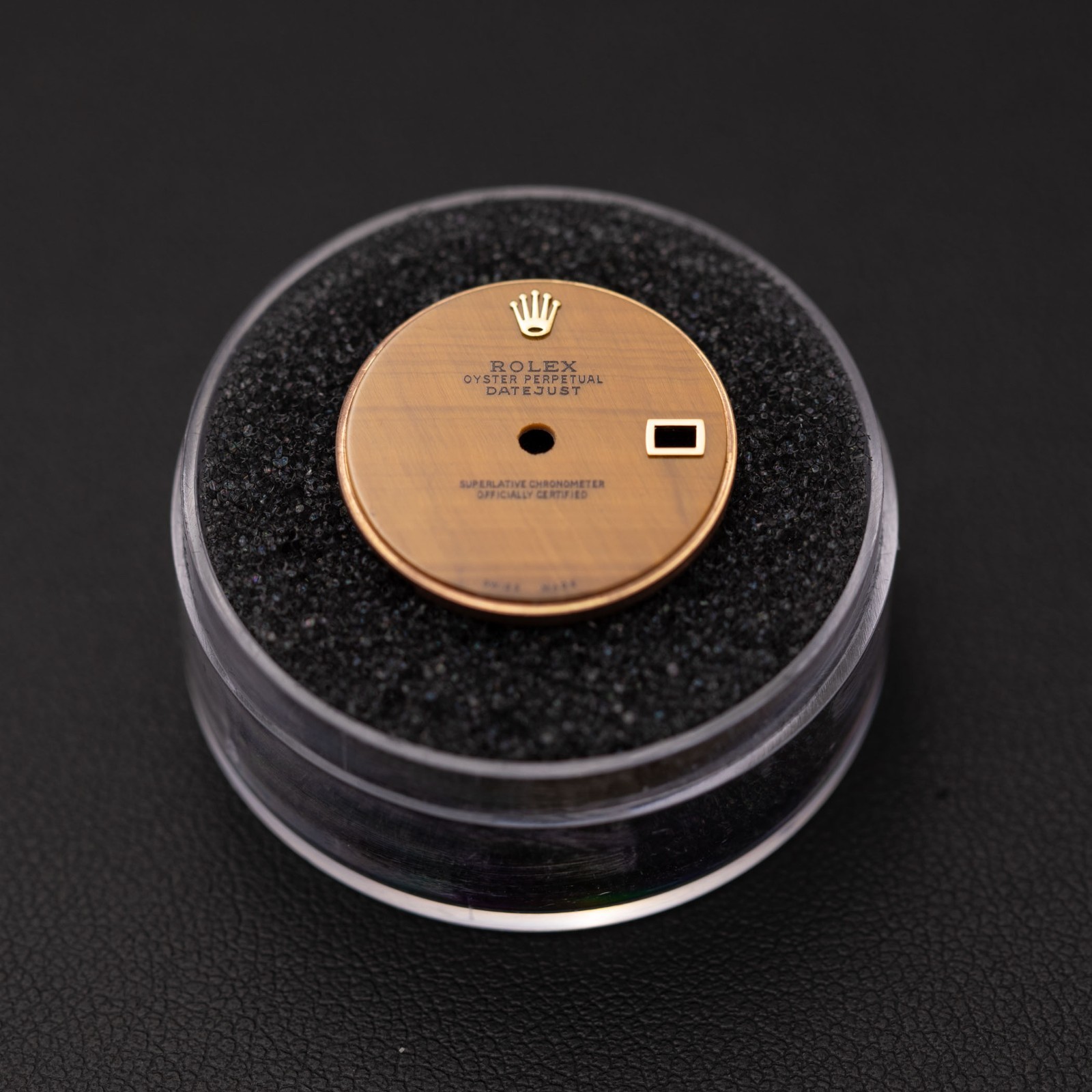Rolex 26mm Custom Tiger’s Eye Dial for Datejust/Presidential Watches