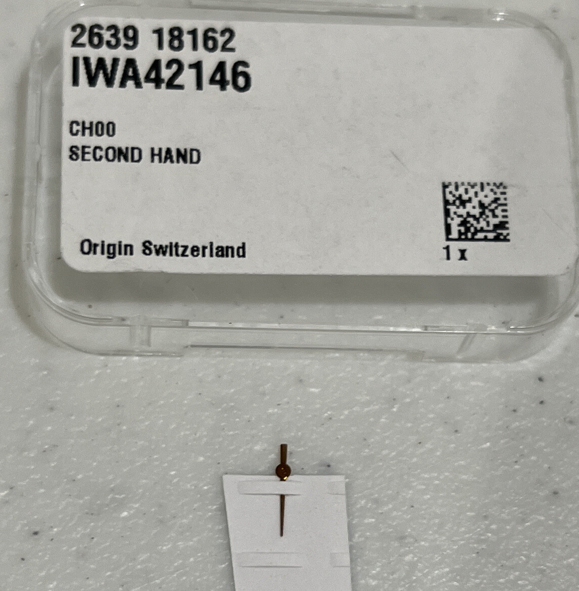 IWC Schaffhausen Counter Hand Rose Gold Authentic Original IWA42146