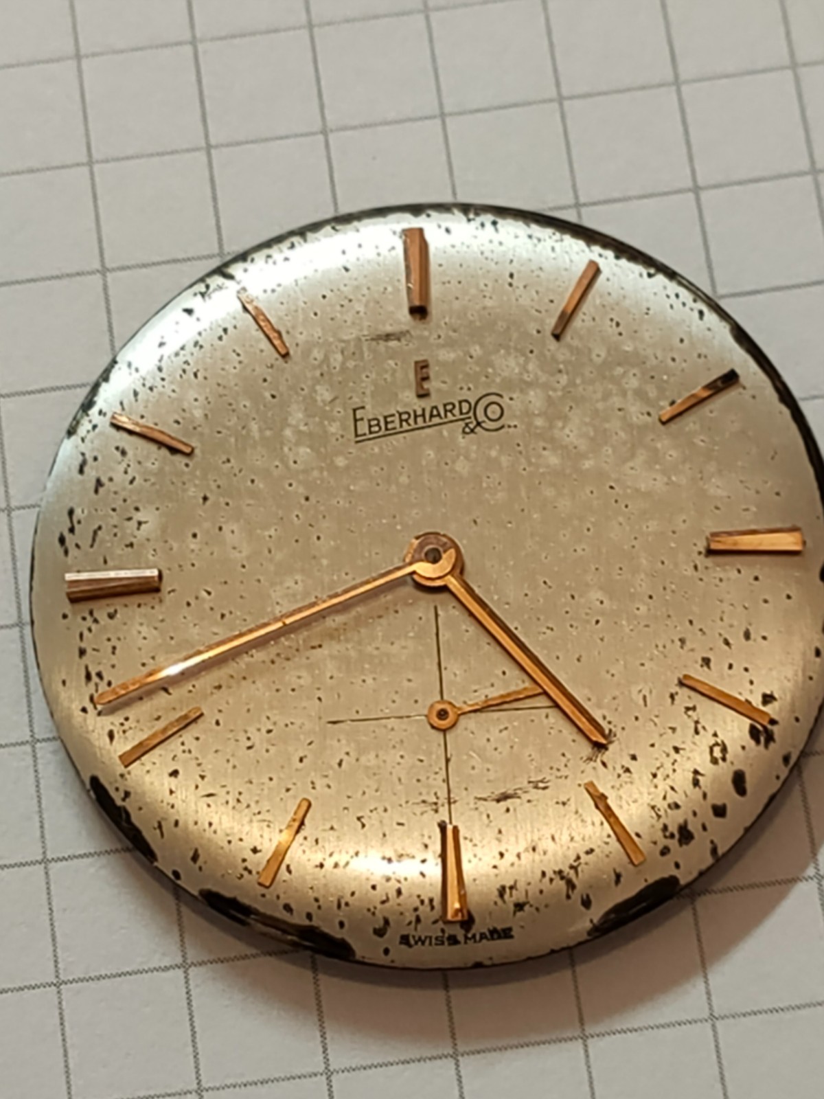 eberhard watch movement