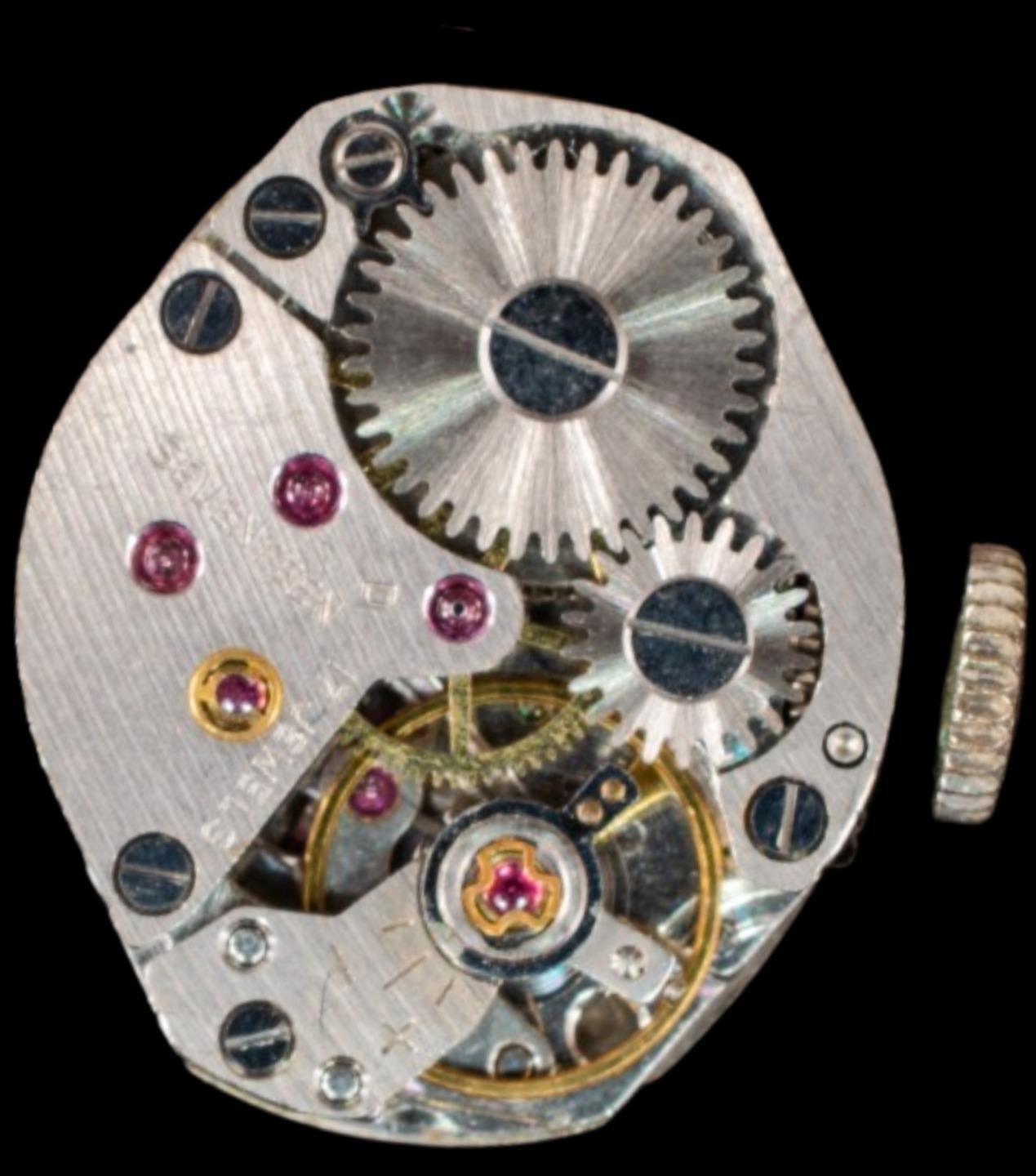 BARONESS 17 Jewel Movement White with Silver Markers