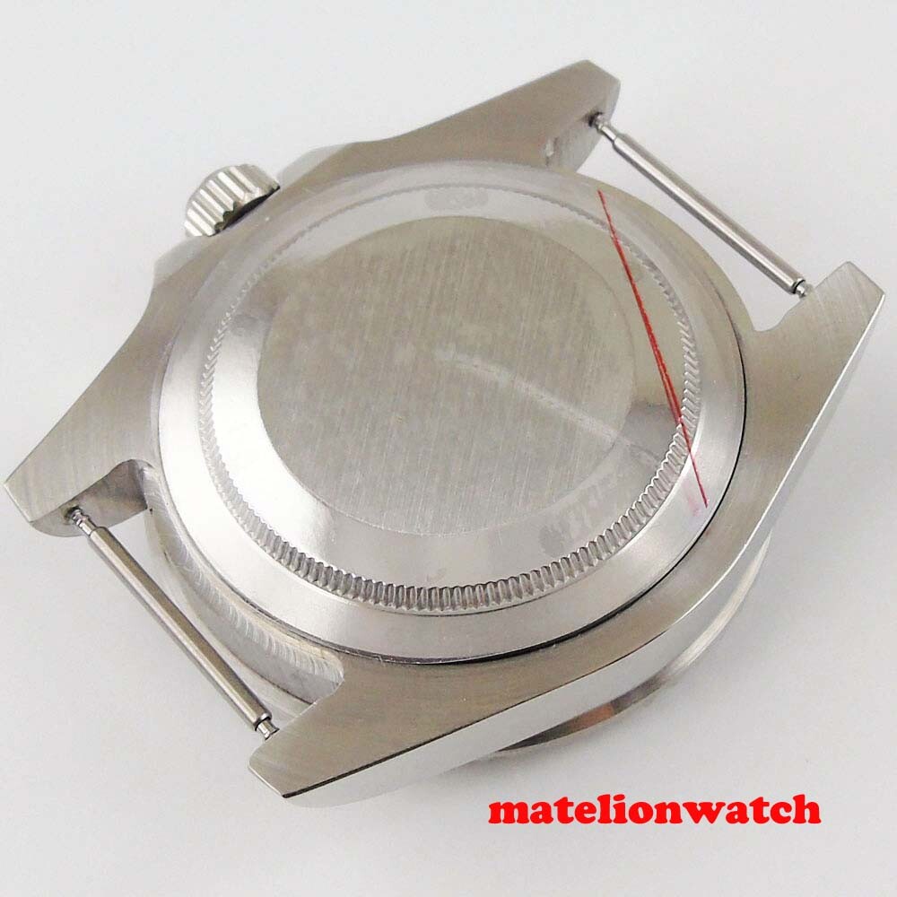 40mm Sapphire Glass Watch Case Fit NH35A Miyota8215 821A ETA2824 DG2813 PT5000