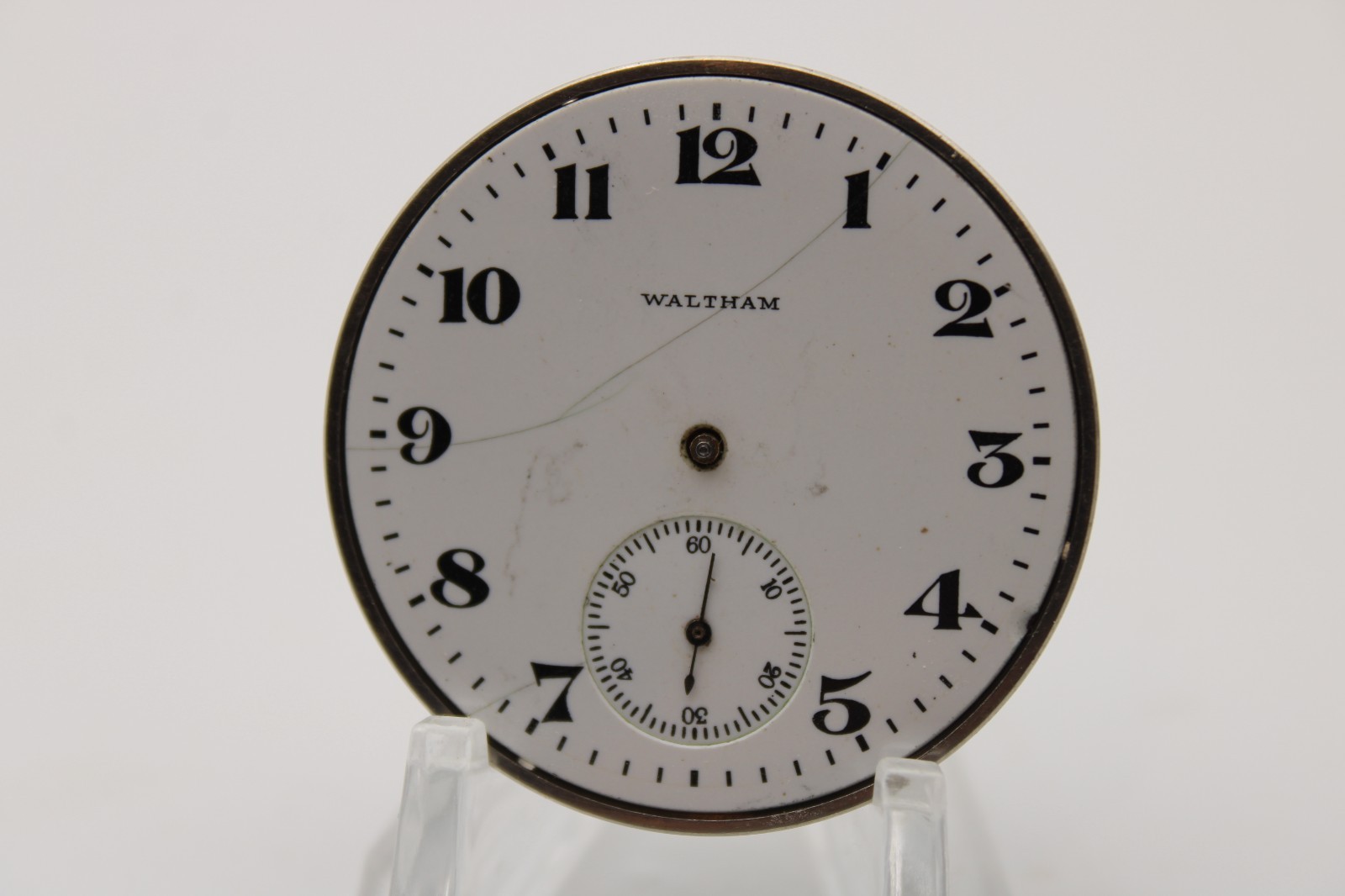 1917 WALTHAM POCKET WATCH MOVEMENT 21531327 GRADE: 220 12s 15j (EP)