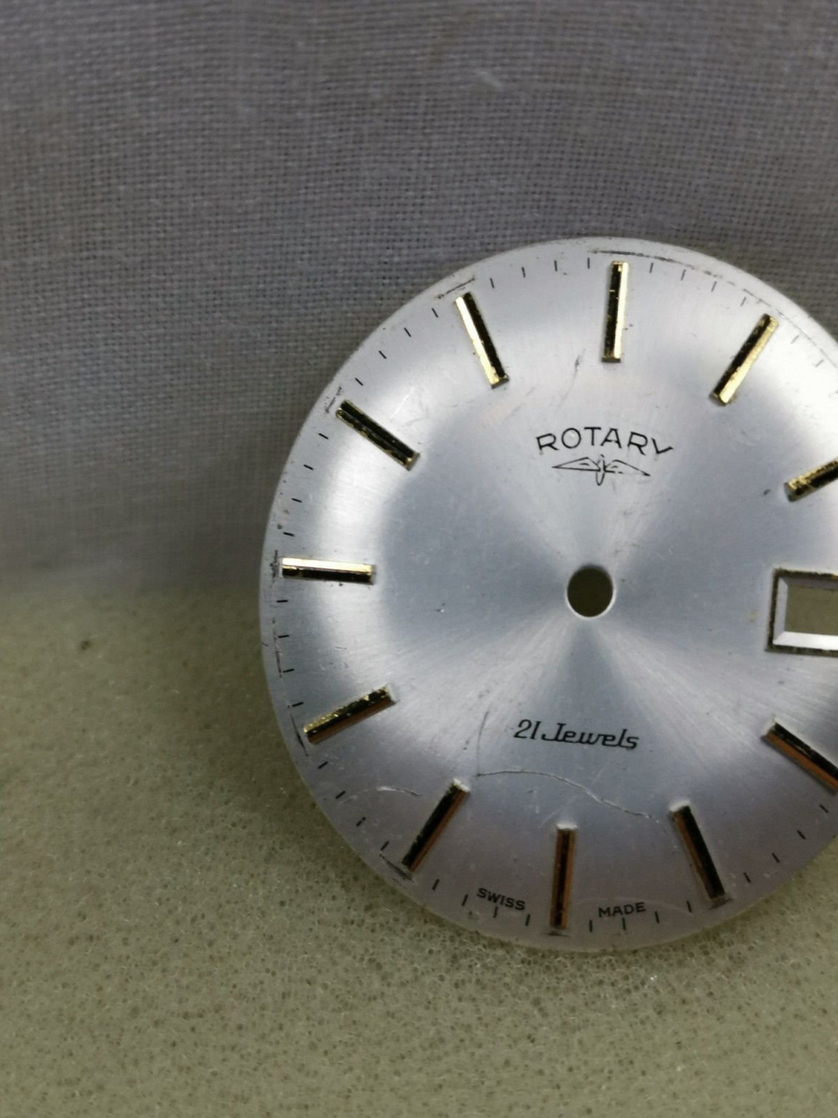 Lot 17 x Rotary, Bulova …etc Wristwatch Dials Repair/Parts