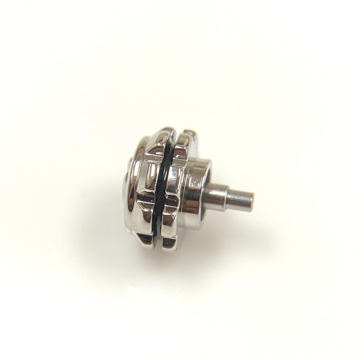 Genuine Tag Heuer 8mm Steel Crown WAZ2012 CAU2010 w/ Gasket & Tube #71B