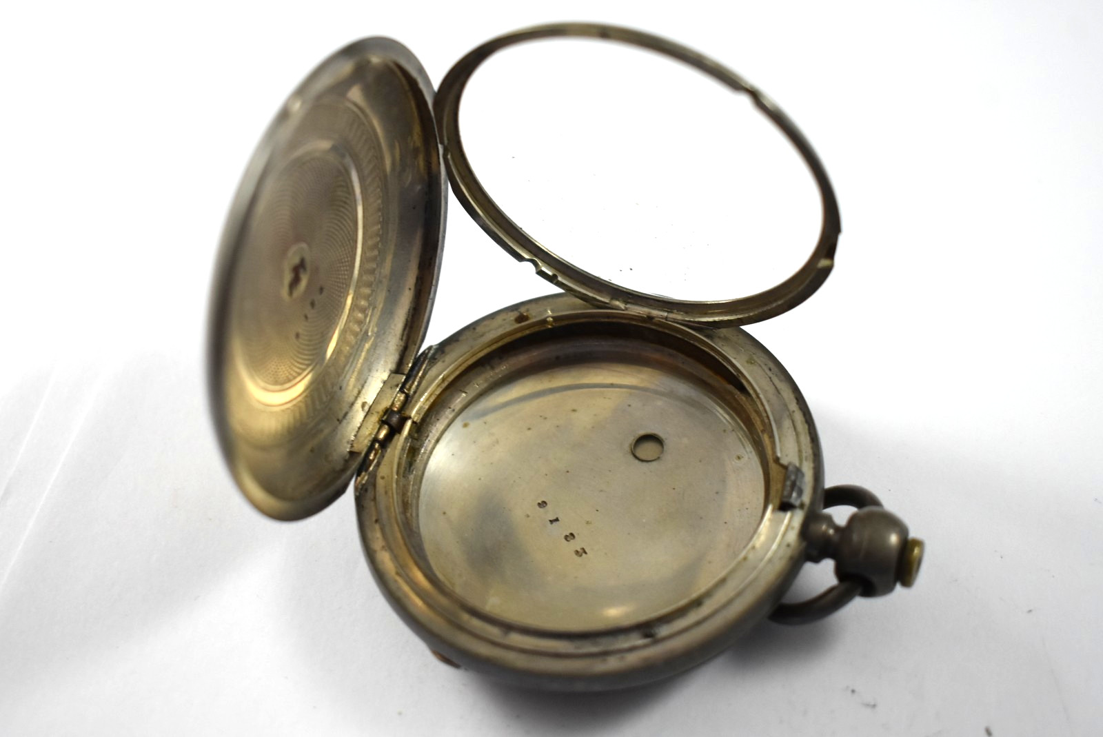 Vintage Civin War Era? 4 Hinged Coin Silver 18s Hunting Pocket Watch Case lot.qb