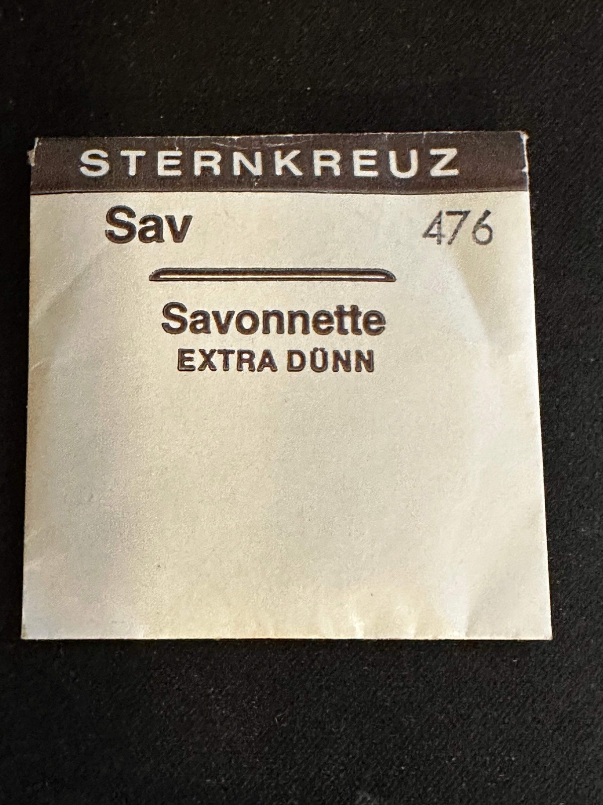Sternkreuz 55 Savonnette 47.6mm Acrylic Hunting Case Pocket Watch Crystal – New