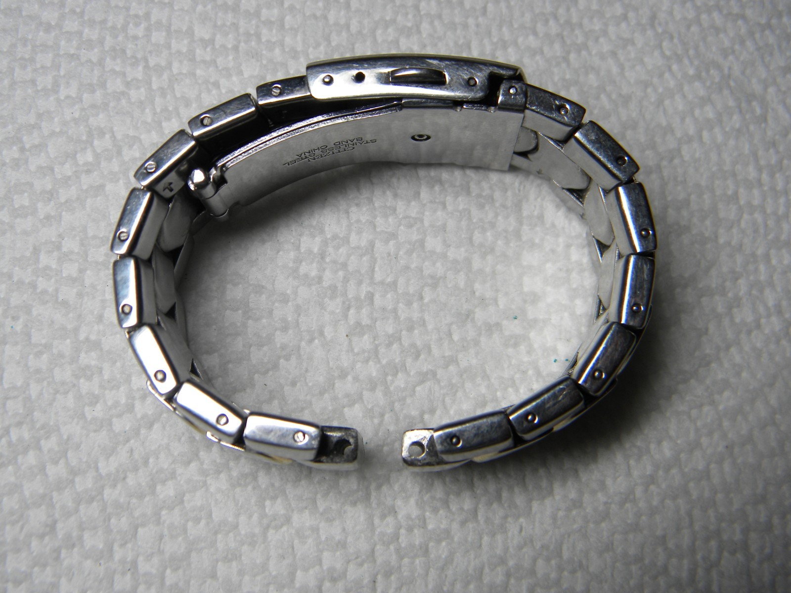 Marked Citizen Metal Stainless Steel Wrist Watch Band Only to Restore or Parts