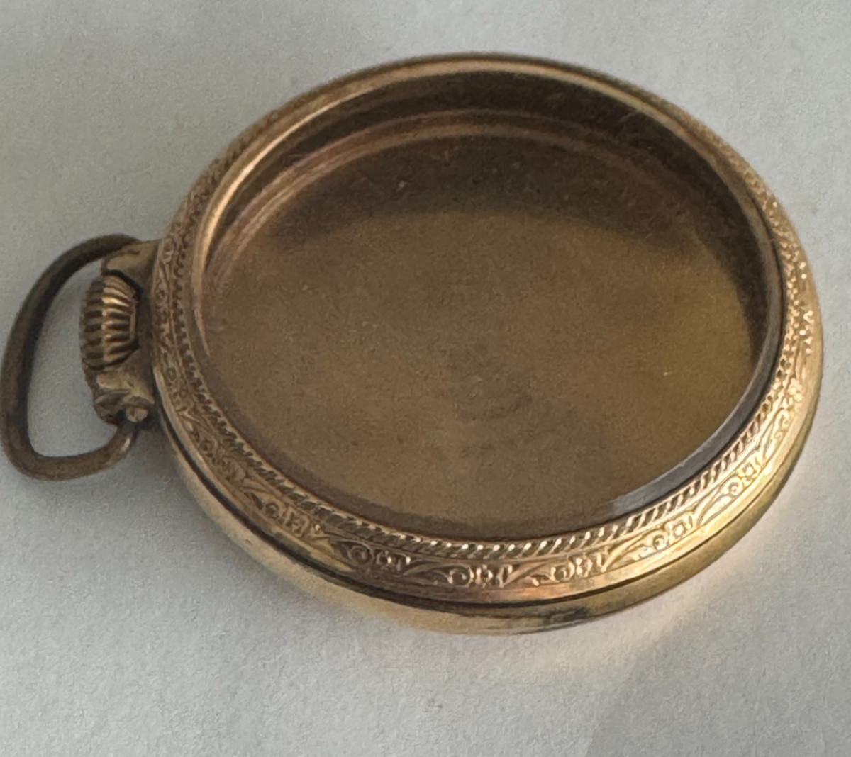 VINTAGE 16 SIZE STAR W.C. CO. POCKET WATCH CASE PENDANT & LEVER SET