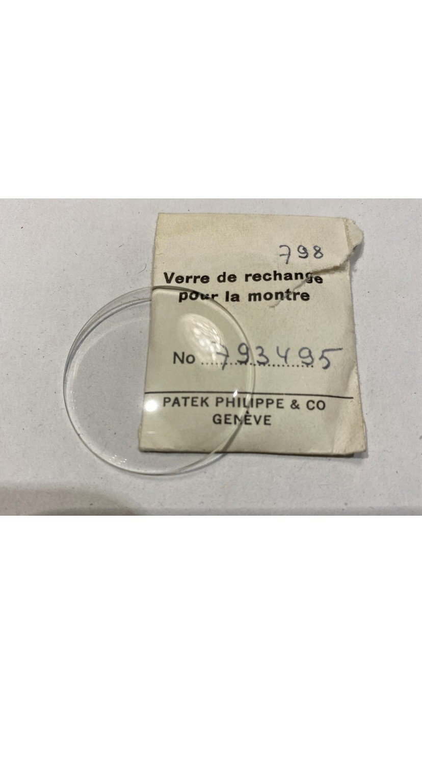 Patek Philippe 798 Calatrava Plexi Crystals Glass Crystal