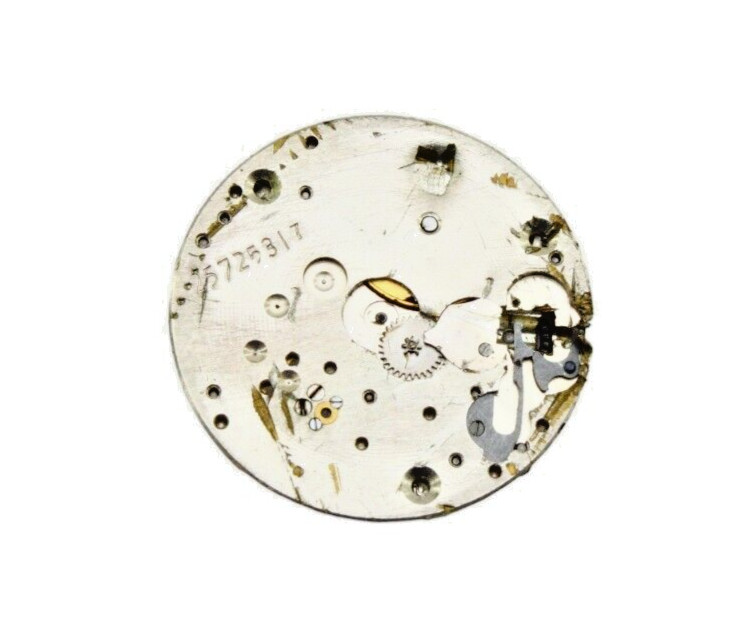 Elgin Model Grade 431 Size 6/0s = 25.3 mm 7 J Vintage Watch Movement For Parts