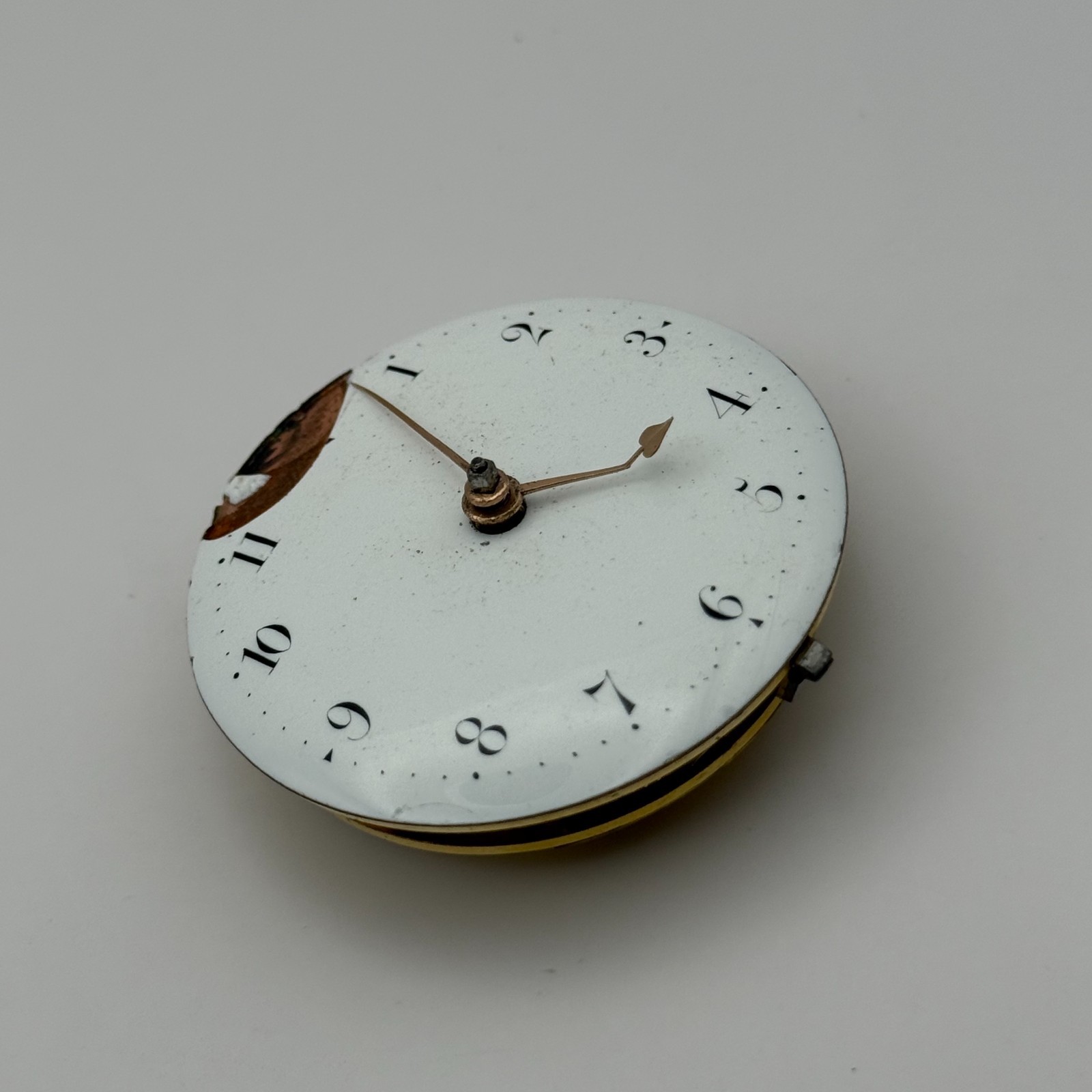 Verge Fusee Pocket Watch Movement – Thomas Wilmshurst Brighton – Parts / Repair