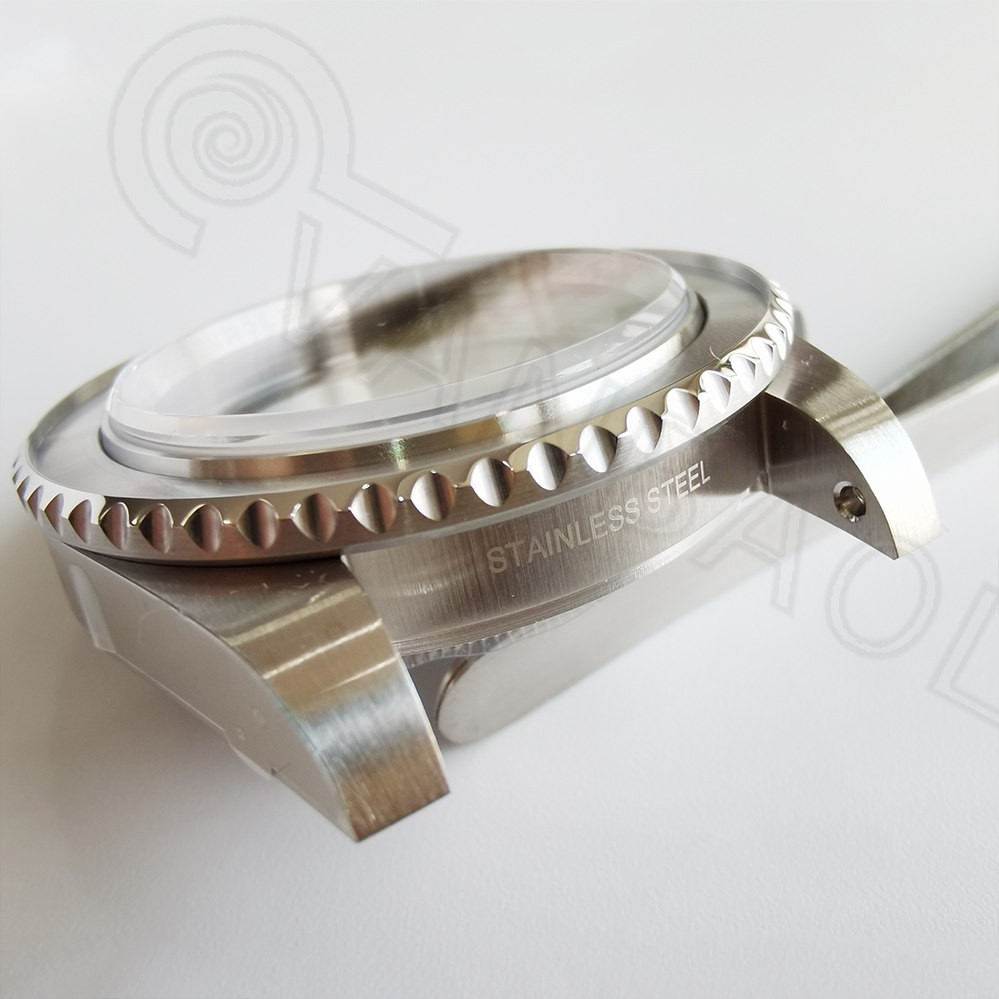 CNC Case For 114060 Submariner 904L Stainless Steel Case 3130 Movement 40MM