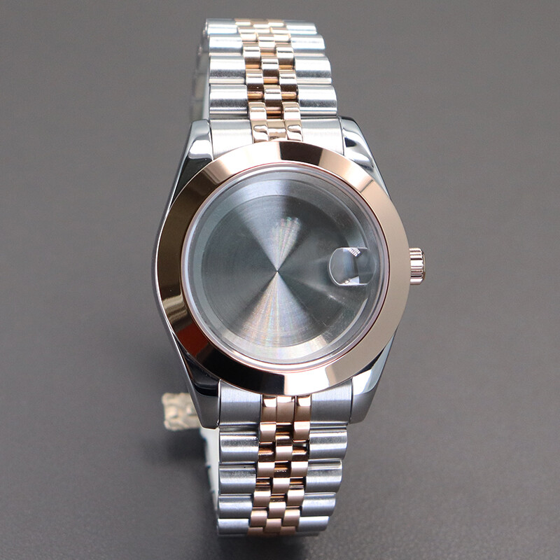 36mm/40mm steel Watch Case nh35 Jubilee Bracelet For nh36 38 Miyota8215 Movement