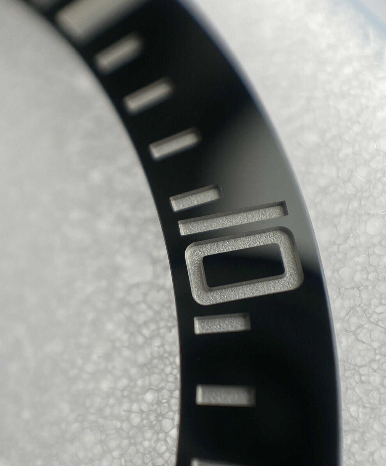 BLACK Ceramic Bezel Insert For Rolex Submariner 116610LN 114060LN