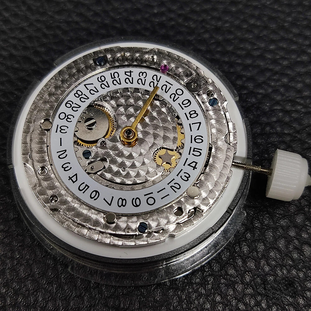 Mechanical Movement Engraved Automatic Compatible with Balance Wheel 41mm