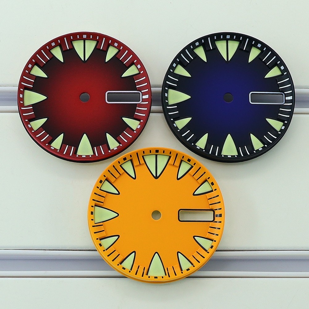 28.5mm Fashion Dial Metal Luminous For Watch Case Seiko NH34 NH36 NH38 Movement