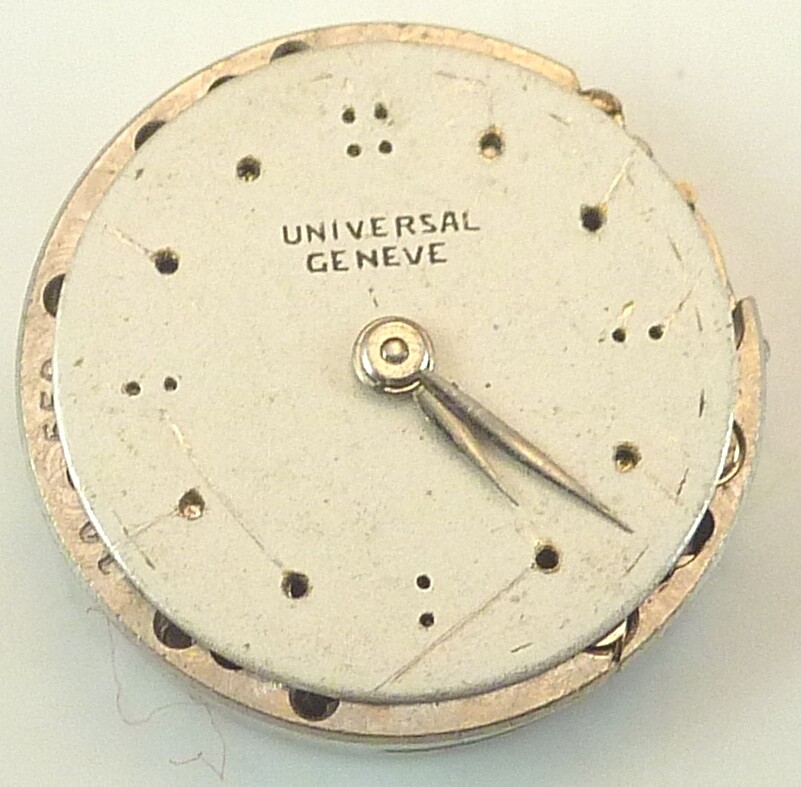 Universal Geneve Wristwatch Movement – Caliber 106U – Spare Parts, Repair