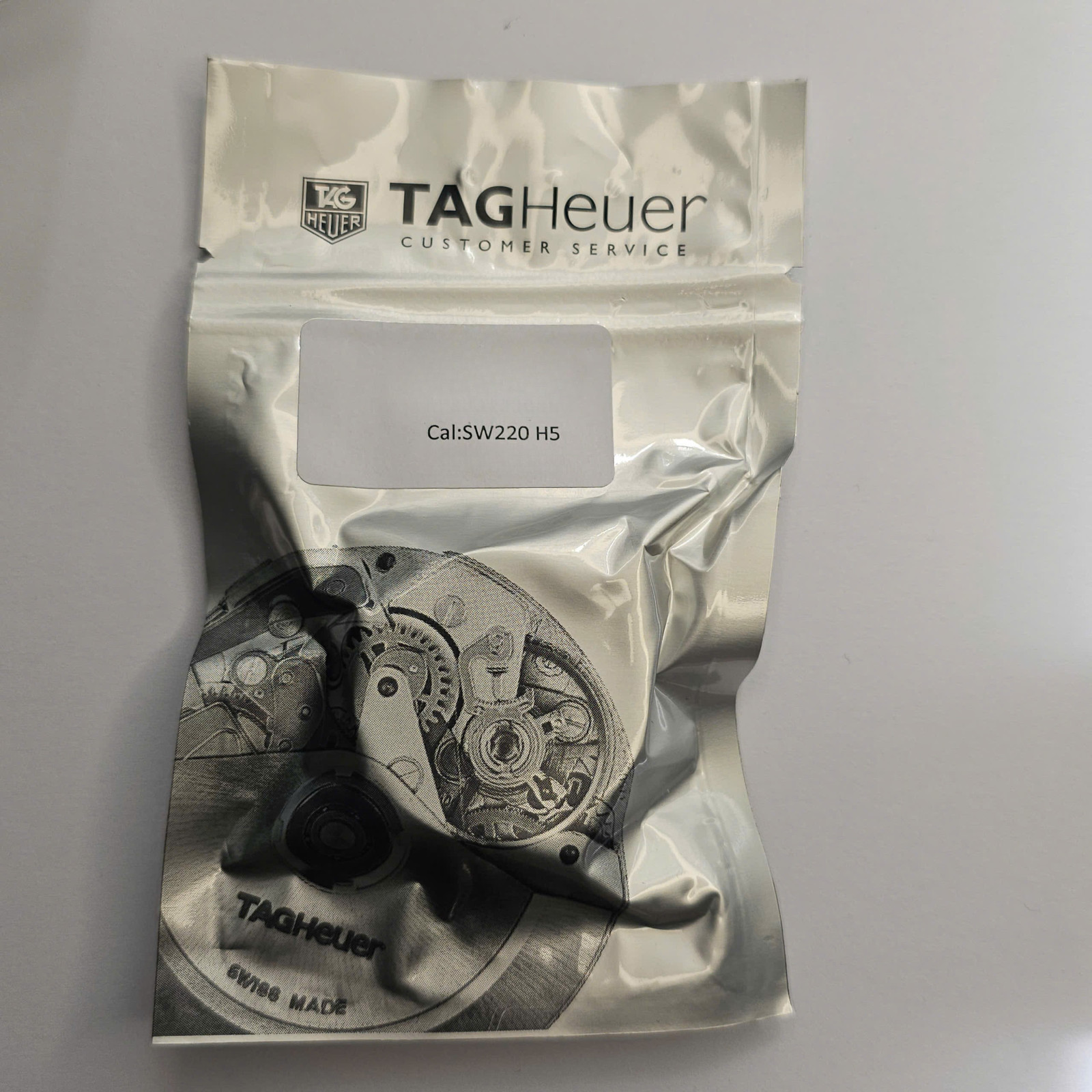 SW220-1 Auto Mvt | TAG Heuer Calibre 5 Day-Date | Factory Sealed | ETA2836 Fit