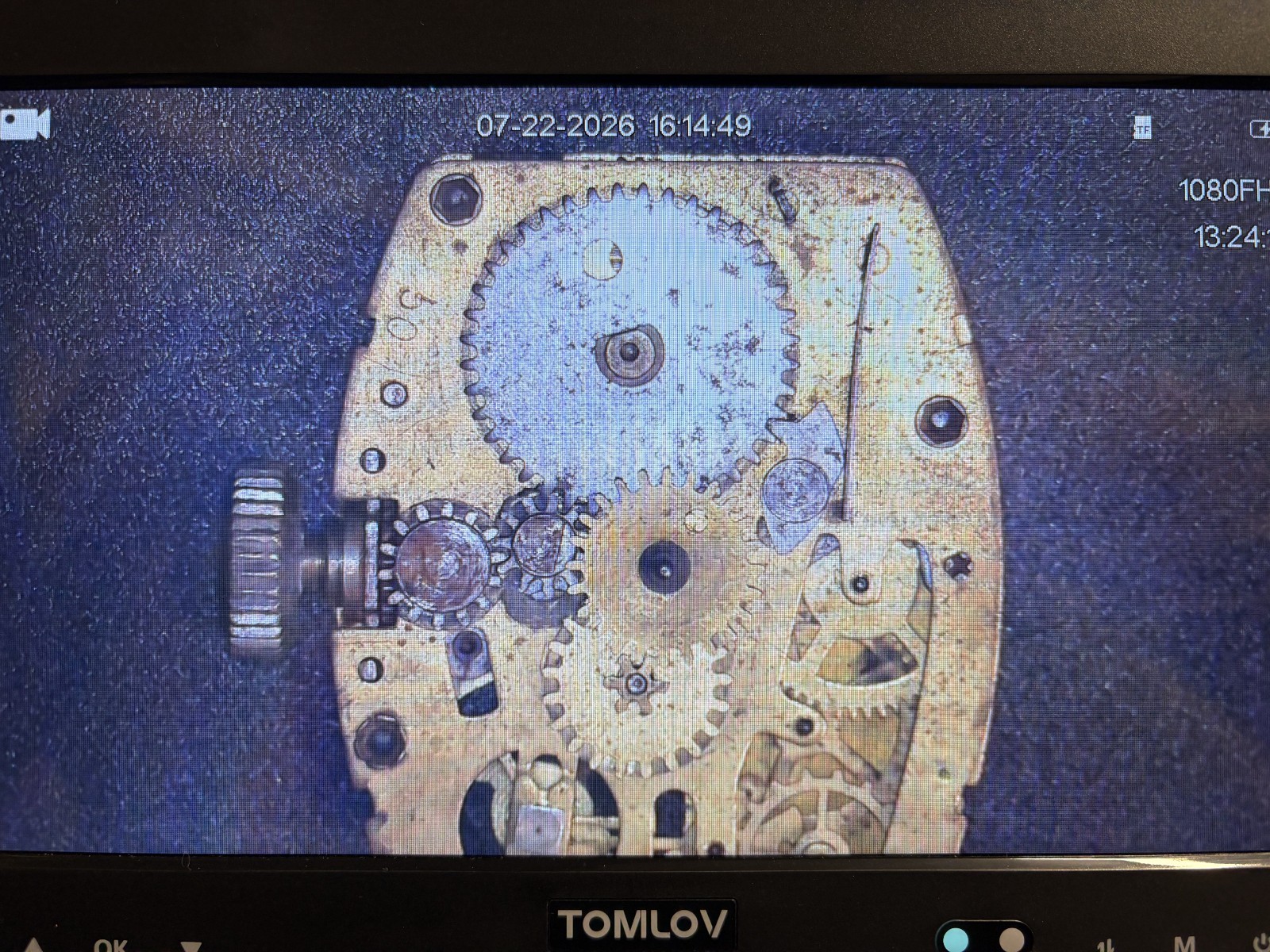 ANTIQUE WATCH MOVEMENT FOR PARTS OR REPAIR THE E INGRAHAM CO BRISTOL CT USA