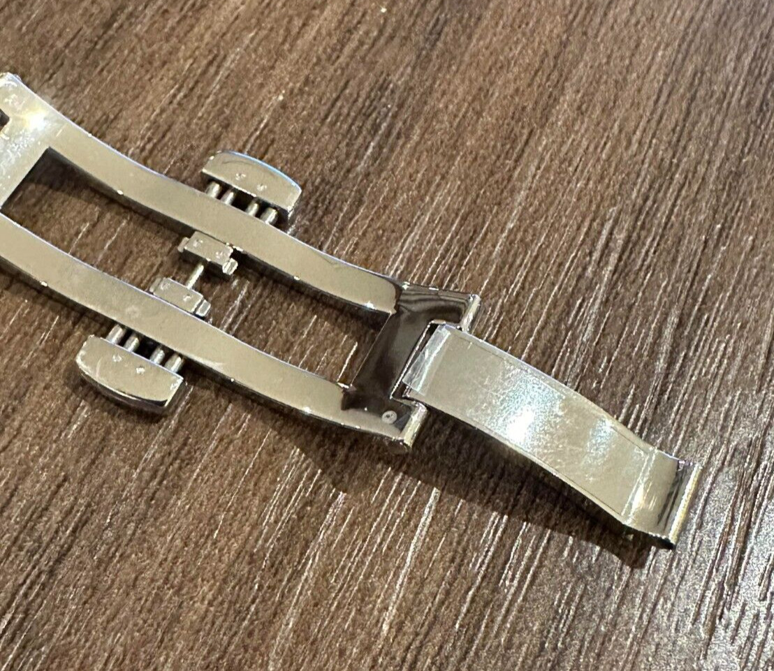 Genuine Oem Maurice Lacroix Steel Deployment Deployant Folding Clasp 6mm Tube