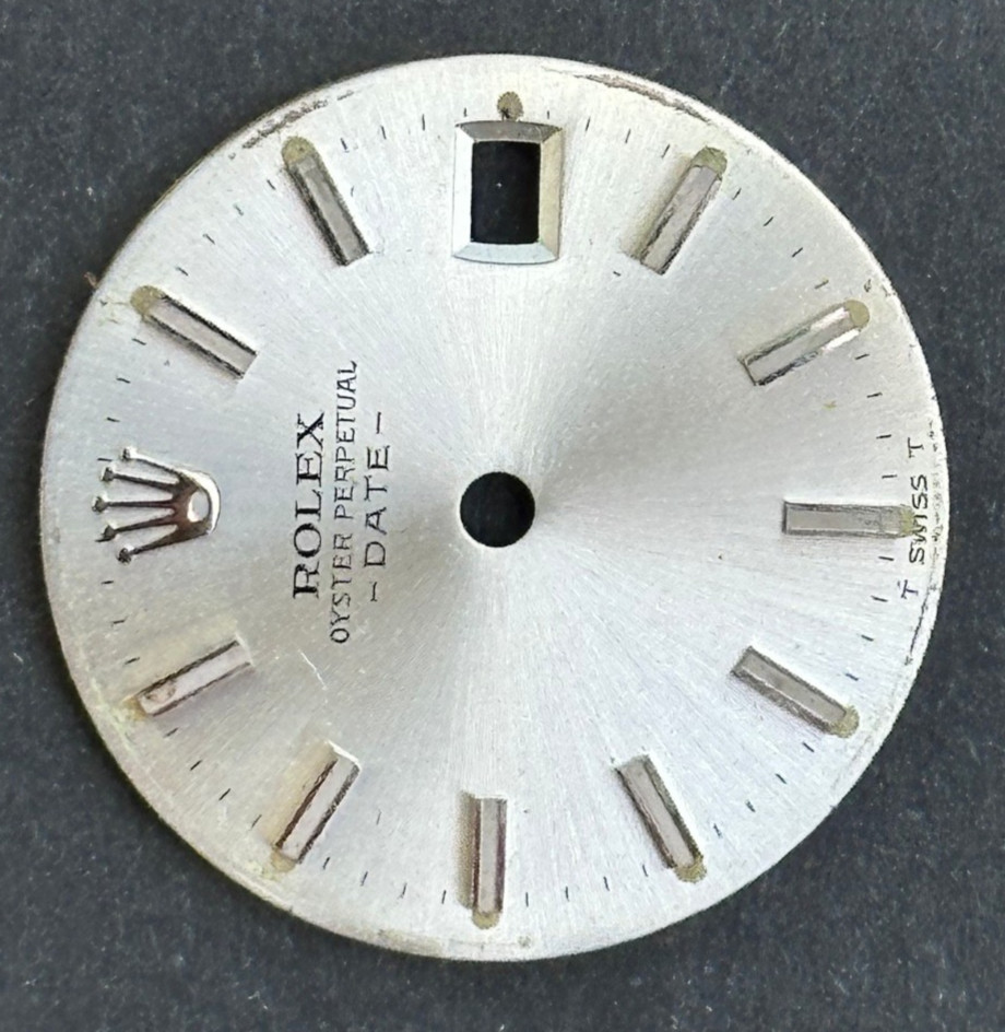 Vintage Rolex Oyster Perpertual Date Watch Dial For 26mm Case 6517 6519 6917