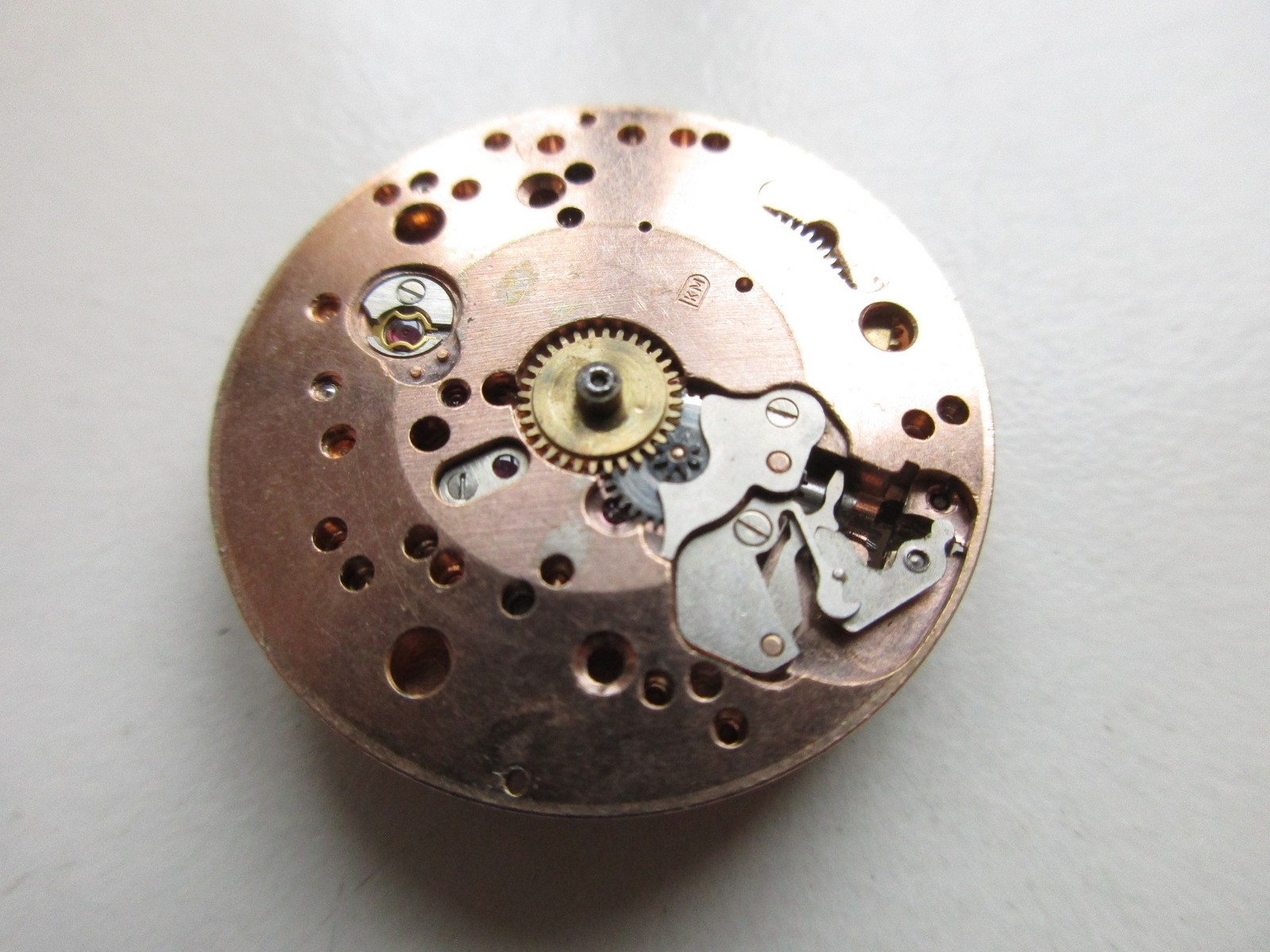 AS A. Schild cal. 1700 automatic watch movement – balance moves – for parts