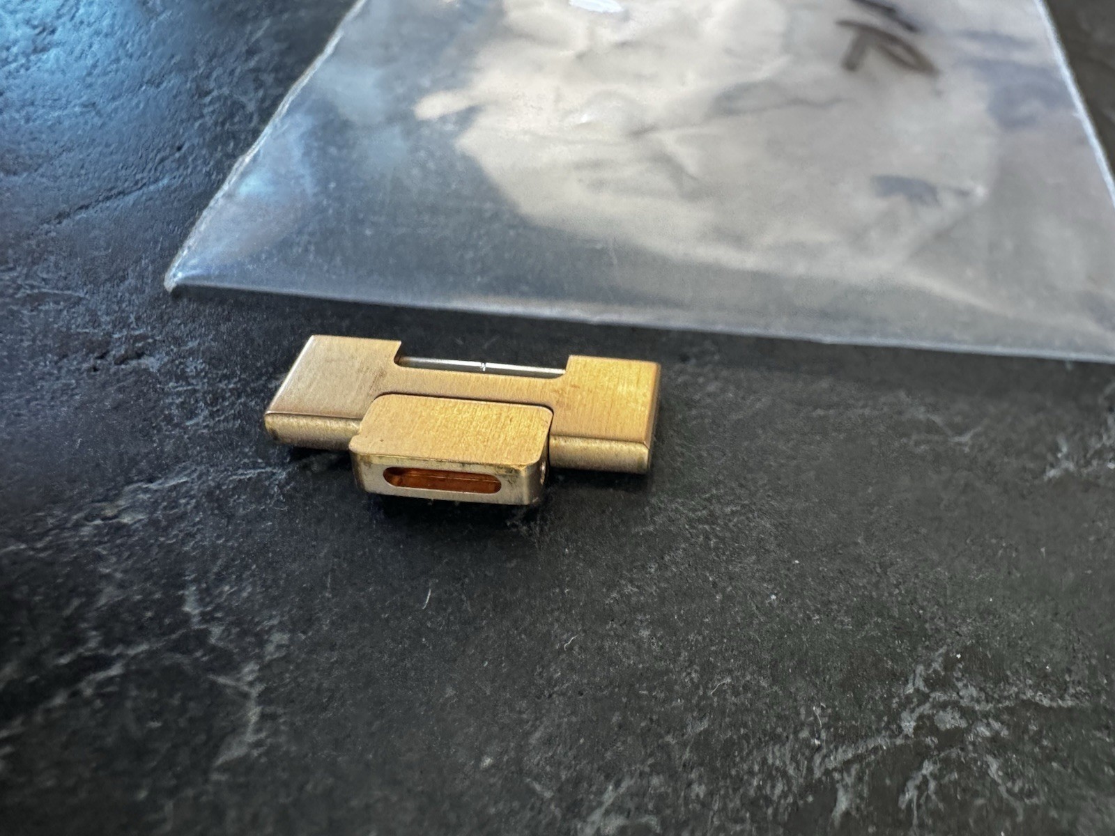 ORIGINAL Patek Phillip 5980-1R Rose Gold Link With Pin-MINT